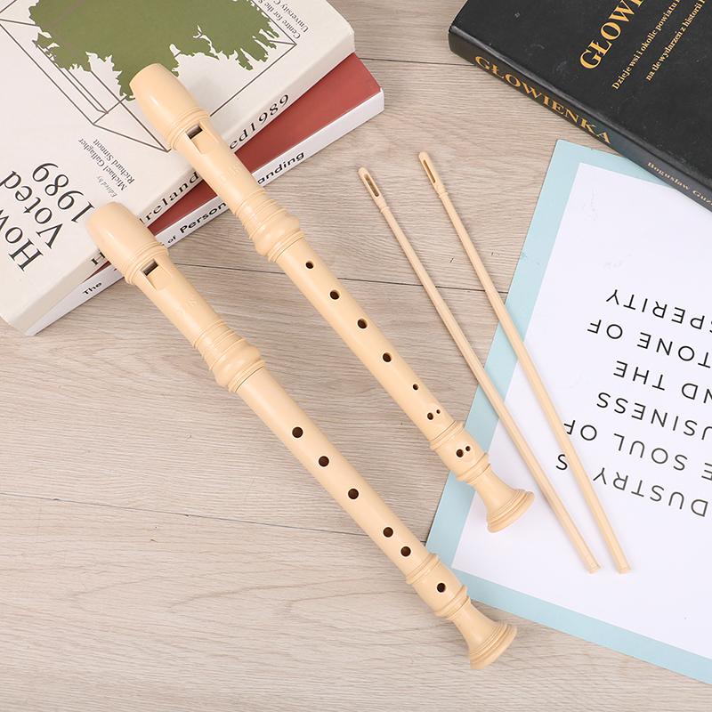 1 Stk. Professionelle Sopranblockflöte mit 6/8 Löchern, ABS, verstellbare Klarinette