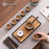 Nanshan Xiansheng Zen Style Side Handle Kung Fu Tea Set