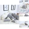 Adorable Soft Clouds Plush Pillow Cozy And Comfortable For Car Or Sofa Use