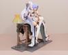 Chinese Style Cheongsam Rem and Emilia Figure Model Ornament
