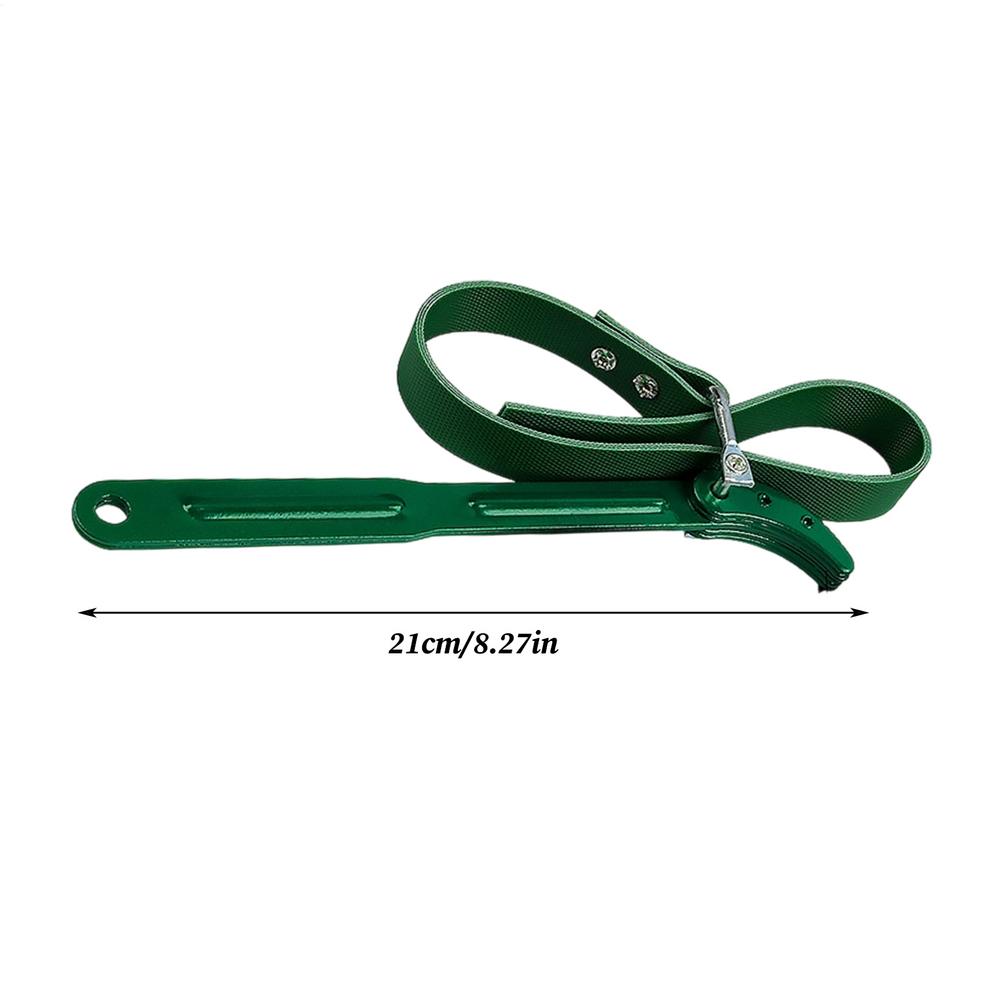 Oil Filter Wrench Belt-Type Anti-Slip Remover Oil Filter Tool 9/12inches Belt Wrench Oil Filter for Motorcycle Automotive Repair