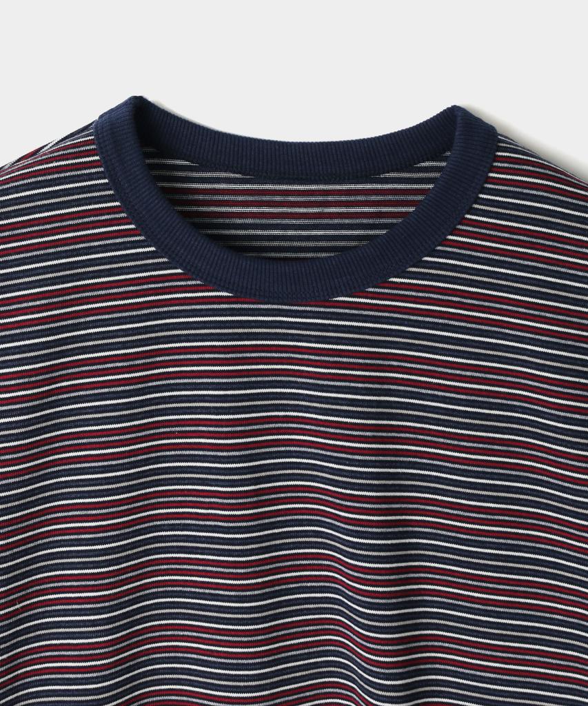 INDUST Linear Stripe Long Sleeve T-Shirt_2 Colors