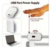 5V USB LED Strip Light with Hand Sweep Sensor ON/OFF Switch Dimmable 2835 Flexible Tape Lamp for TV Backlight Cabinet Room Decor