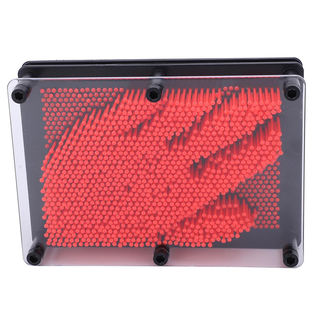 Pinart 3D Games Kids Toy Pin Art Children Educational Toy Desktop Decoration ModelRed M