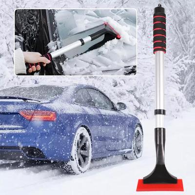 Multifunctional Snow Shovel For Cars, Retractable Extendable Winter Snow Shovel Ice Scraper for Car Windshield Cleaning Tool