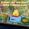 Central Control Screen Car Ornament Skateboard Bear Sliding Bear Creative Car Cartoon Interior Decoration Universal