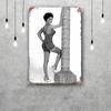 Connie Francis Decor Vintage Metal Signs Tin Signs Captain Poster Decor for Bar Pub Club Man Cave Wall Decoration