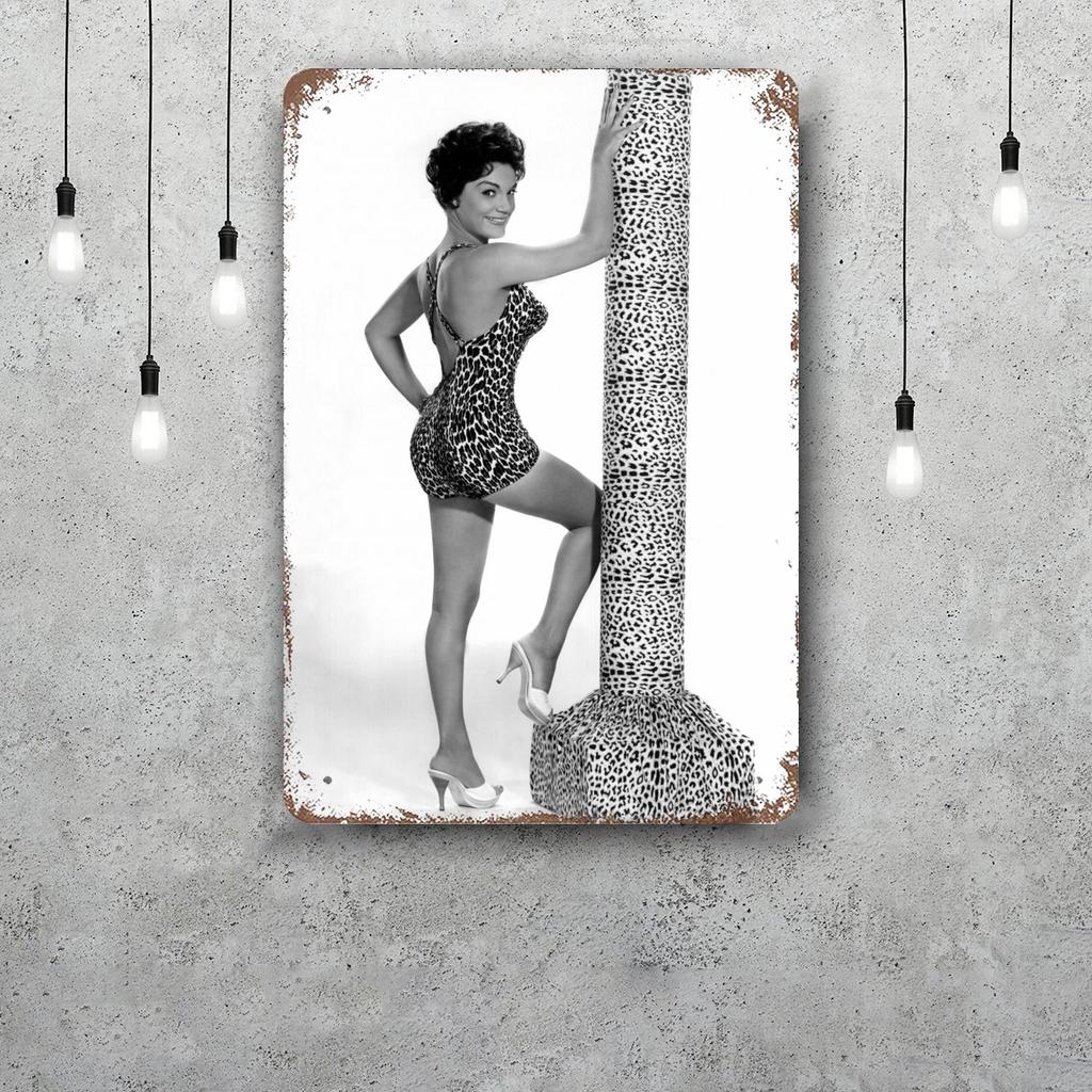 Connie Francis Decor Vintage Metal Signs Tin Signs Captain Poster Decor for Bar Pub Club Man Cave Wall Decoration