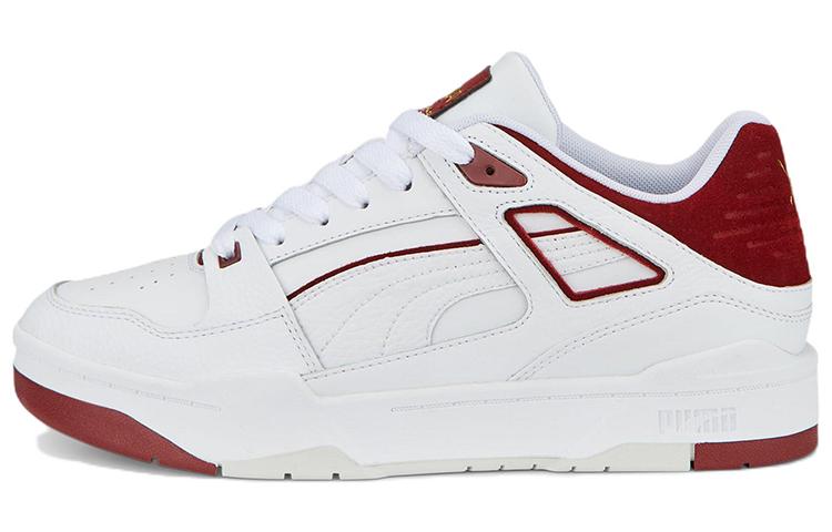 PUMA Slipstream White Intense Red 388549-05 44.5