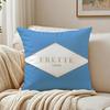 LUXURY Fashion Italy Elegance FFrettes Cushion Cover Linen Pillowcase Soft  for Sofa Bed Home Room Decor