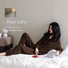 Antibakterielles Modal-Pyjama-Set für Damen - Weich, Langarm mit Brustpolstern, Neuer Chinesischer Stil, Perfekt für Frühling, Herbst und Winter.