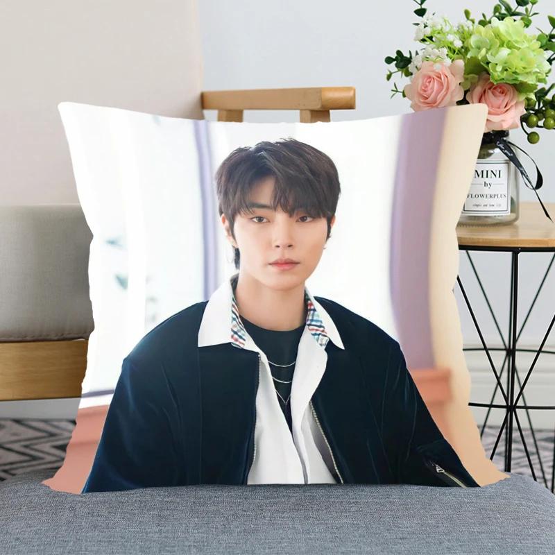 KPOP Hwang In Yeop Pillow Case True Beauty For Home Decorative Pillows Cover Invisible Zippered Throw PillowCases 45X45cm