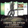 4 in 1 Penis Ring Vibrator Penis Sleeve for Stronger Erection Delay Ejaculation Perineum G spot Clitoral Stimulator Sex Toy