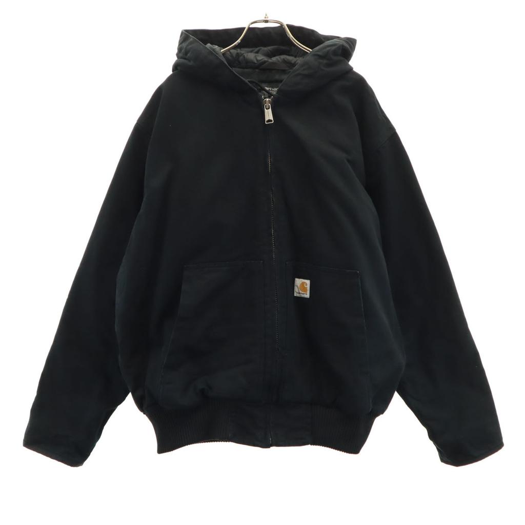 Carhartt Active Jacket L black Quilted back Men's Used