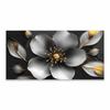 Bedroom Modern Wall Art Prints Black And White Flower Wall Art Poster Large Canvas Painting Decoration Women's Bedroom Decor
