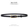 Womens Slim Leather Belt With Pin Buckle Casual Fashion Waistband Jeans Pants