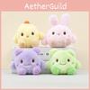 Cute Rabbit Plush Stuffed Animal With Pp Cotton Filling For Bag Accessories