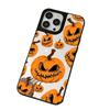 Full Coverage Halloween Pumpkin Phone Case for Apple 15/16/17 Pro Max - Drop-Proof, High Value