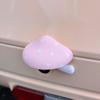 Mushroom Shape Backup Camera Rain Cover Spotted Pattern Rain Shielding Mushroom Camera Cover Cute Style Self Adhesive 1Pc