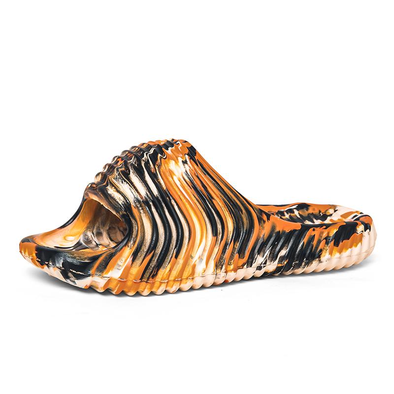 Fashion Men's casual sports flip-flops Summer soft-soled EVA slippers Outdoor non-slip beach shoes Bathroom sandals for men luxury