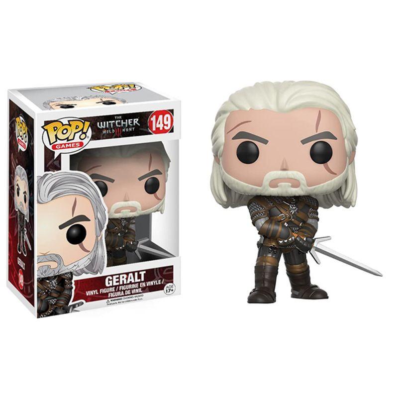 The Witcher 3 Wild Hunt Funko Pop Ciri Geralt Yennefer Mini Figure Doll Toy Kids With Box