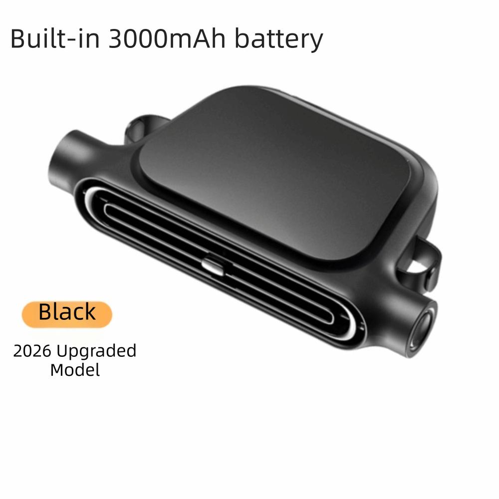 

Safe Structure USB Plug-in Fan Soft Airflow Automobile Cooling Fan Long-Distance Driving чёрный
