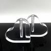 Acrylic Rose Base Clear Rose Heart Shaped Base Creative Flower Seat  Desktop Ornament Vase