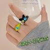 Süßer Monster Ring Diamant Dopamin Ring