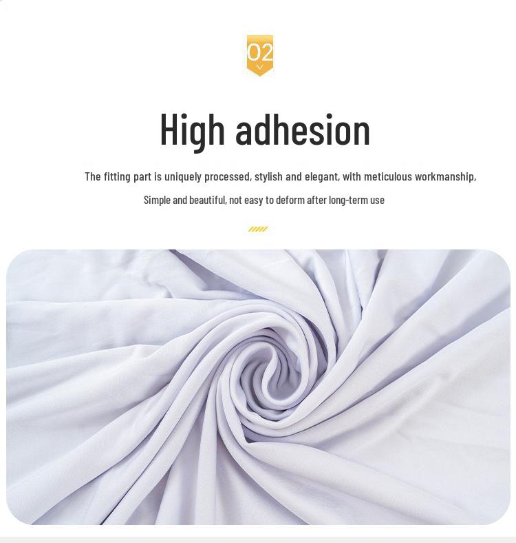 U-Shaped Iron Arch Kit with Elastic Cloth Cover for Parties & Weddings