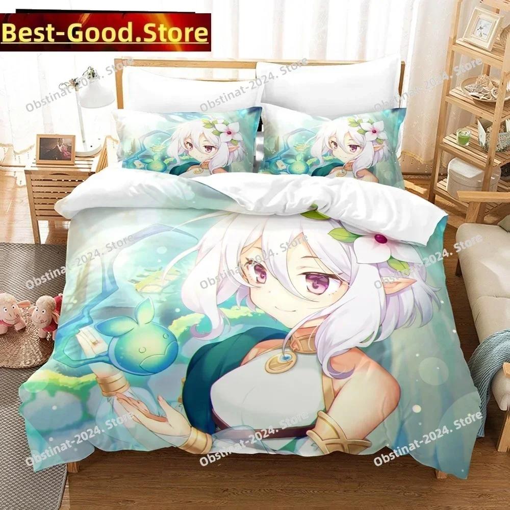 3D Anime Girls The Ryuo's Work Is Never Done Bedding Set Print Single Comforter Duvet Cover Pillow Case 3 Pieces Kids Adult Size