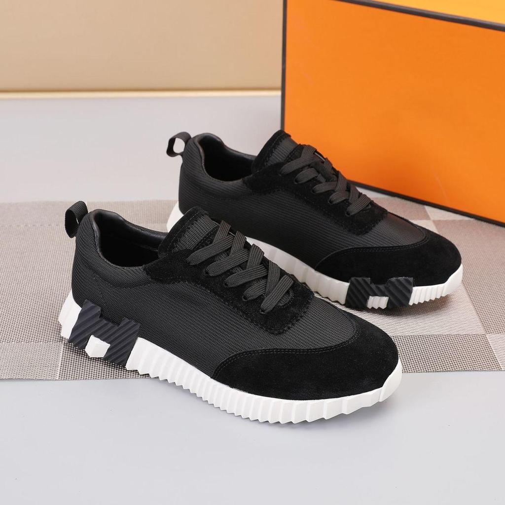 Men's 2025 Sporty Casual Thick-Soled Mesh Fashion Shoes with H Letter Design