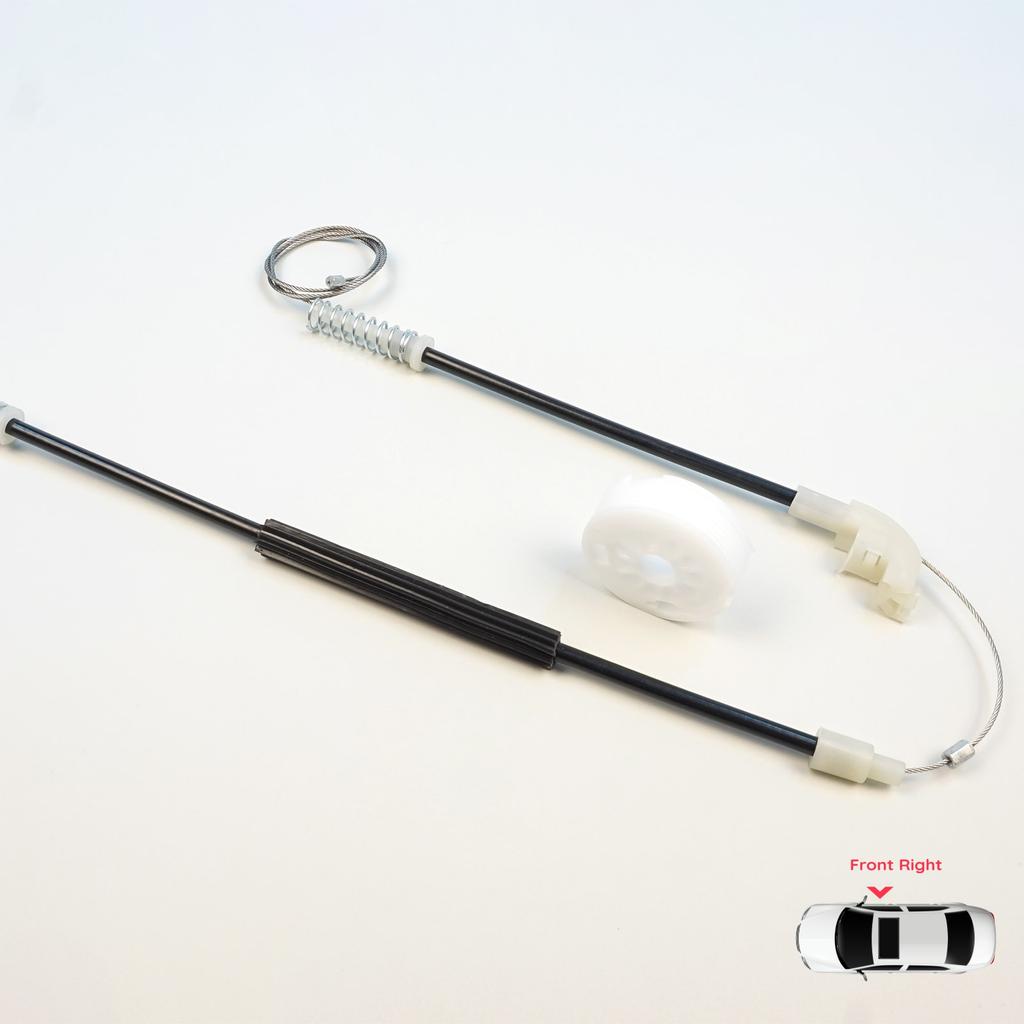 BWR5616 Window Regulator Repair Set Front Right for Mitsubishi Carisma DA 1995-2006 4/5 Door MR912460
