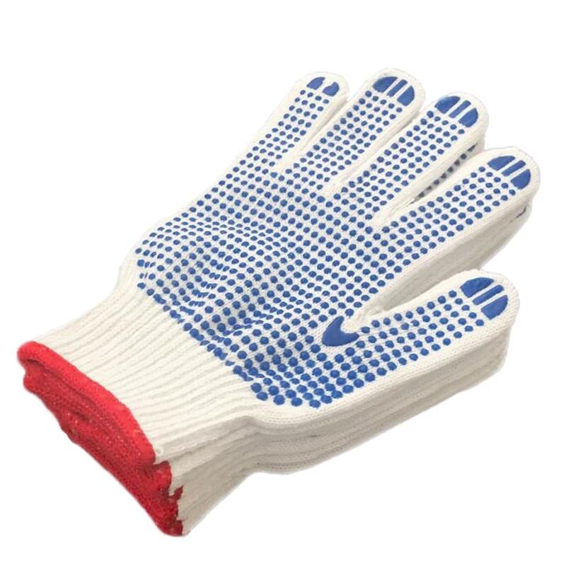 Zhandview Anti-slip Dotted Cotton Work Gloves