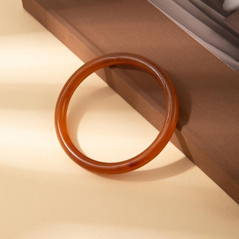 

Earrings, Acrylic Marble Pattern Bracelet, Cold Wind Bracelet, Women S Retro High-End Bracelet.