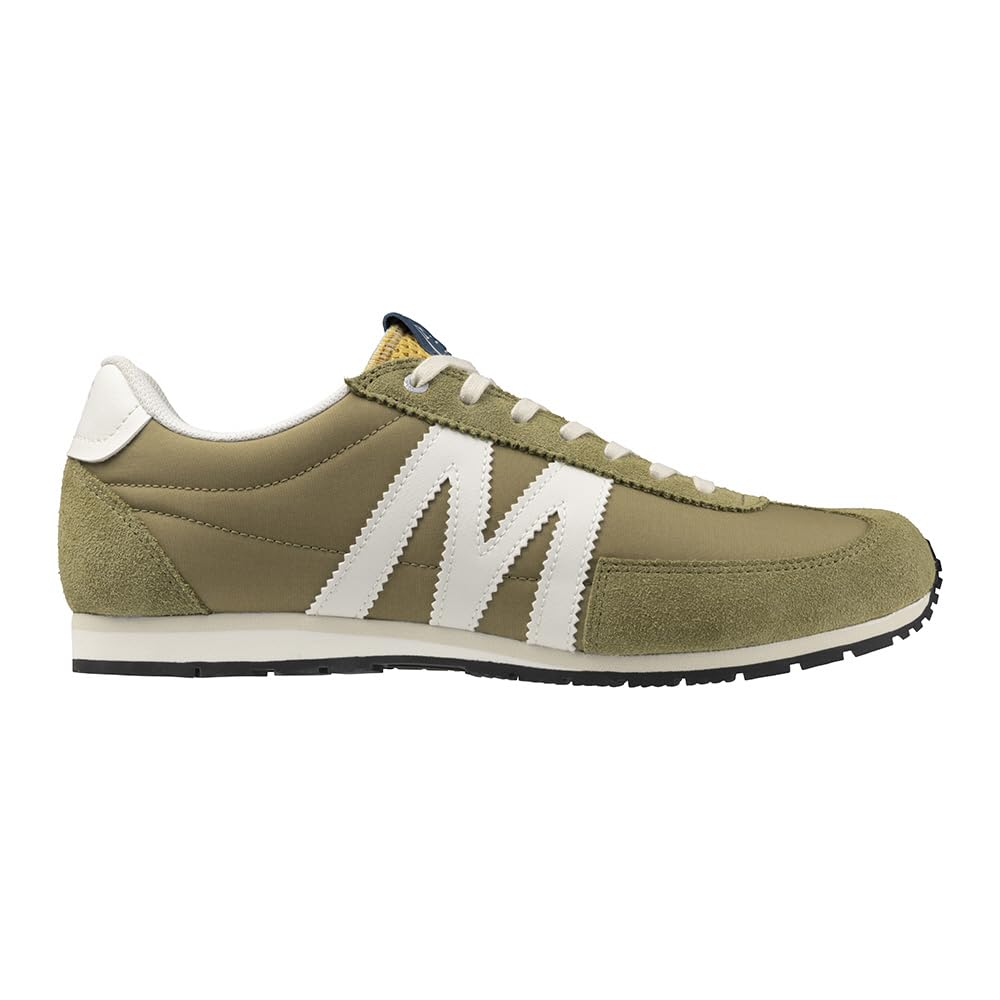 Mizuno MLC PAMIEL Sports and Khaki x Size 2E Sneakers, Casual, White, 23.0 cm,