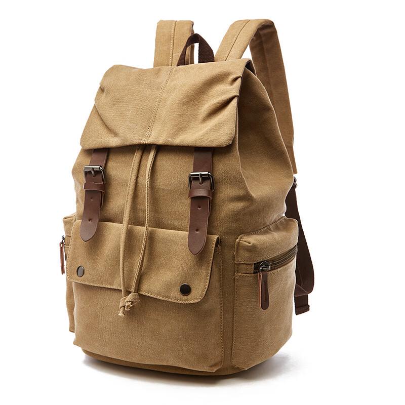 

Lee Shen Trendy Canvas Laptop Backpack