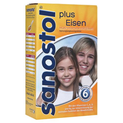 Sanostol Multi Vitamin Plus Iron 460ml