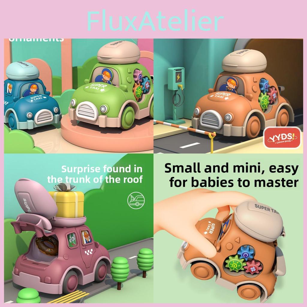 Inertial Cartoon Toy Car With Rotating Gears For Kids Storage And Play