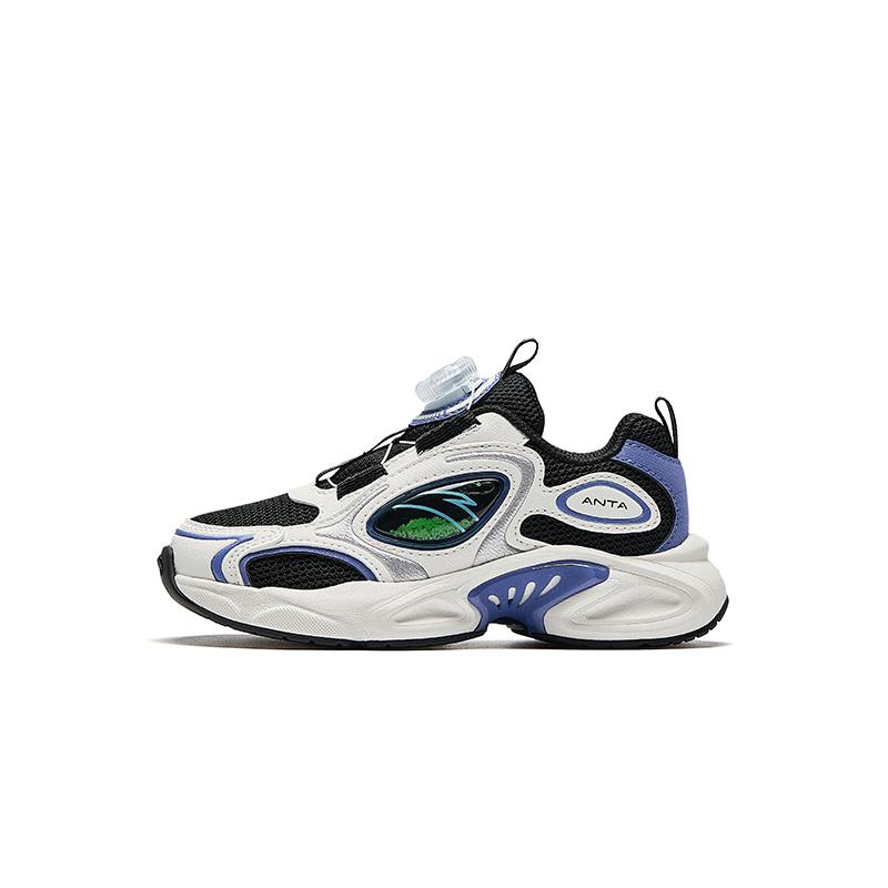 Anta Kids Star Travel Trendy Fashion Comfortable Soft Versatile Big Mesh Button Durable Breathable Non-Slip Low-Top Casual Shoes 312529921