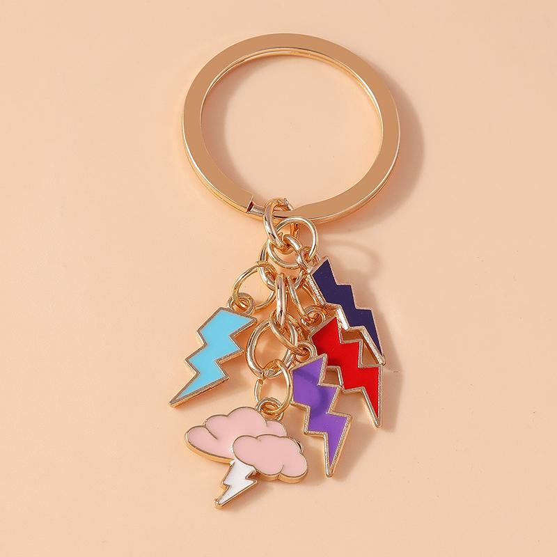 

Cute Enamel Astronaut Keychain Star Moon Key Rings Pendants for Key Holder Women Girls Handbag Pendants DIY Jewelry Gifts