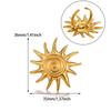 Stainless Steel Exaggerated Sunflower Ring For Women Men Fashion Gold Color Punk Flower Open Rings Romantic Jewelry Gift Anillos