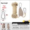 Adjustable Reflective Windproof Camping Tent Rope Pulley System