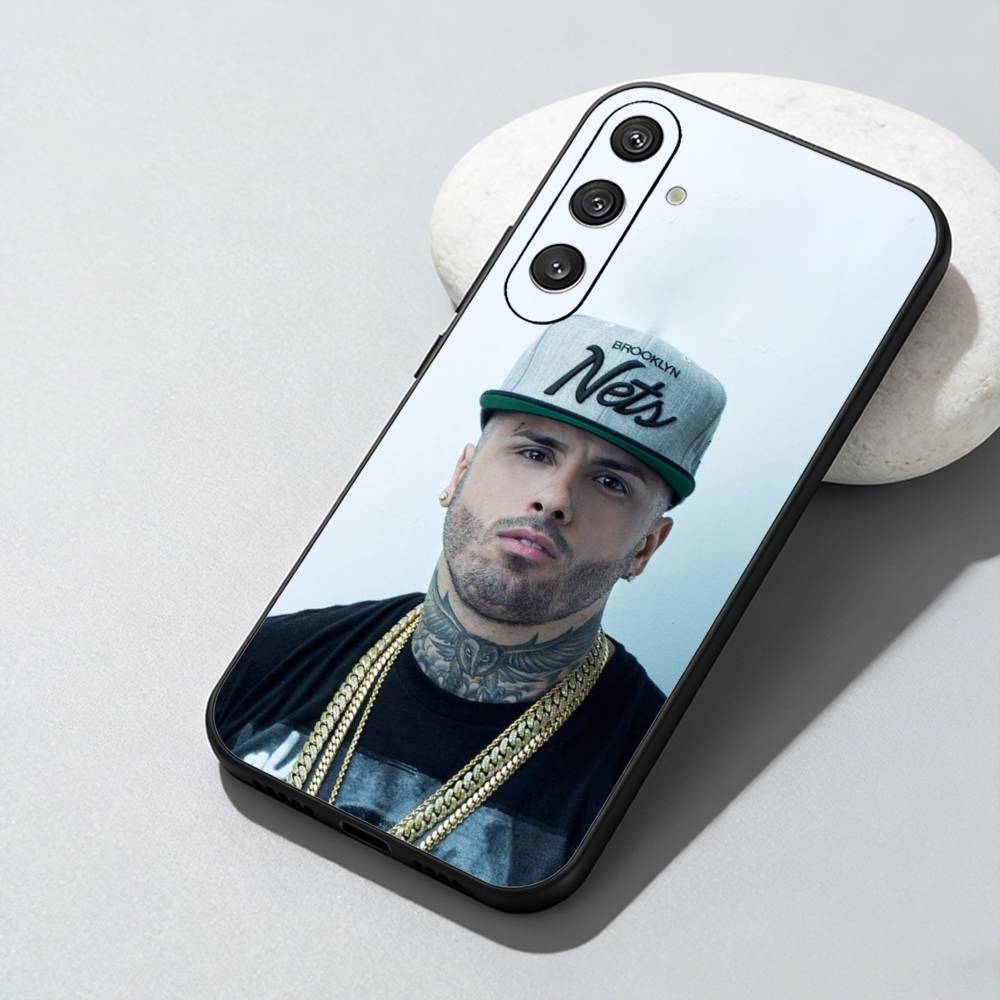 N-Nicky J-Jam Foto Phone Case For Samsung Galaxy A73,A72,A71,A70,A52,A51 Others Soft Black Cover