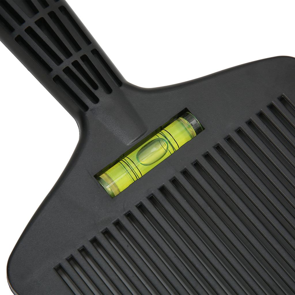 Mężczyźni Flat Top Guide Grzebień Wygładzanie zębów Fryzjer Strzyżenie Grzebień Fryzura Narzędzie do Salonu Fryzjerskiego Czarny