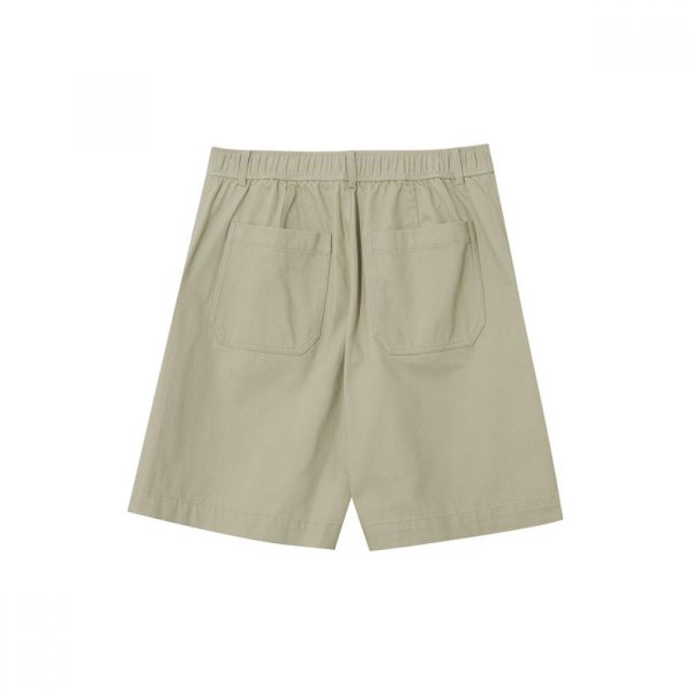 KANGOL Comfort Twill Bermuda Shorts Ecru 4047