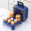 Creative Guochao Souvenir Ceramic Portable Travel Tea Set Business Company High-end Gifts