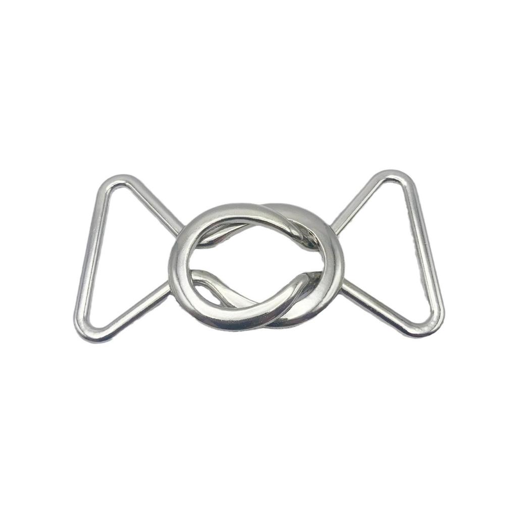 Adjustable Eight-Character Metal Buckle and Hook Set for Curtain Tiebacks and Clothing Accessories