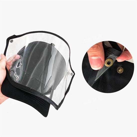 Outdoor Anti-fog Face-covering Fisherman Hat Anti-Virus Multi-function PVC Cover Mask Hat