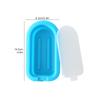 FAIS DU Reusable Silicone Ice Cream Mold Stackable Popsicle Molds DIY Dessert Ice Cream Mold with Stick Multicolour Silicone