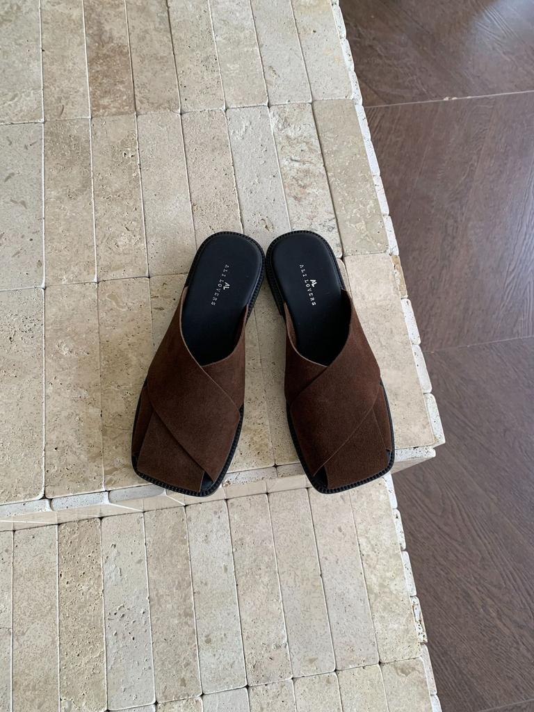 Baotou half slippers women's outer shoes spring and summer 2025 new lazy slippers soft-soled muller shoes